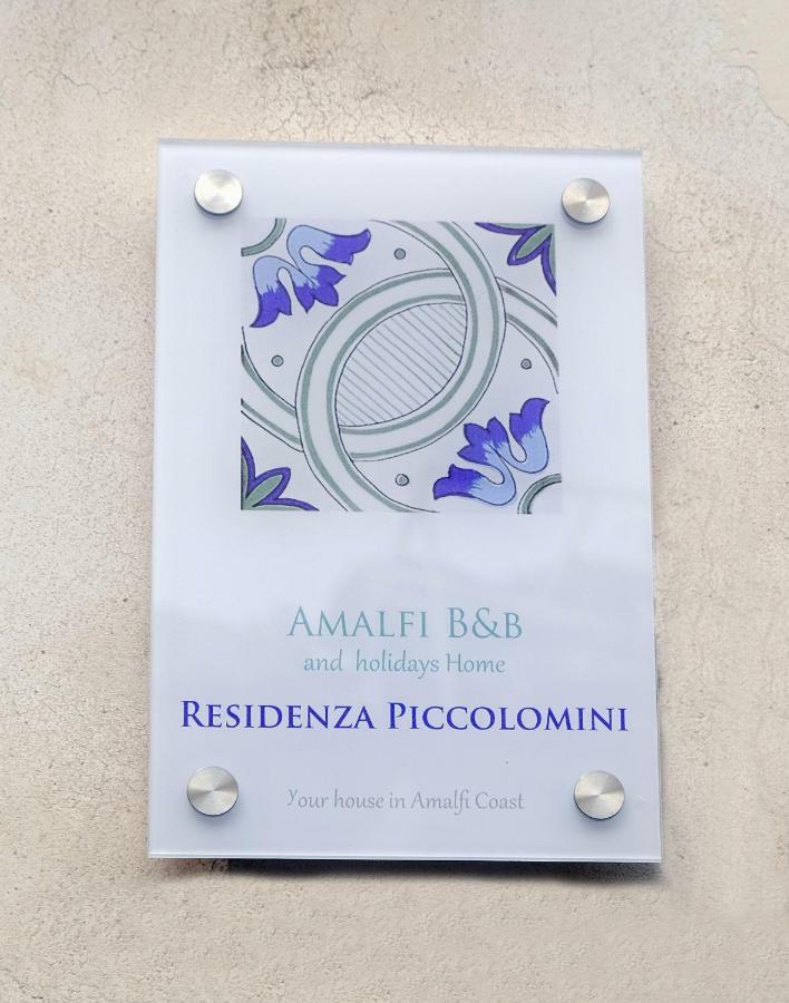 Ferienwohnung Residenza Piccolomini Amalfi Exterior foto